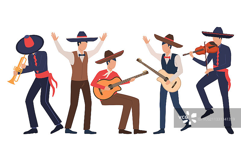 墨西哥男音乐家合集图片素材