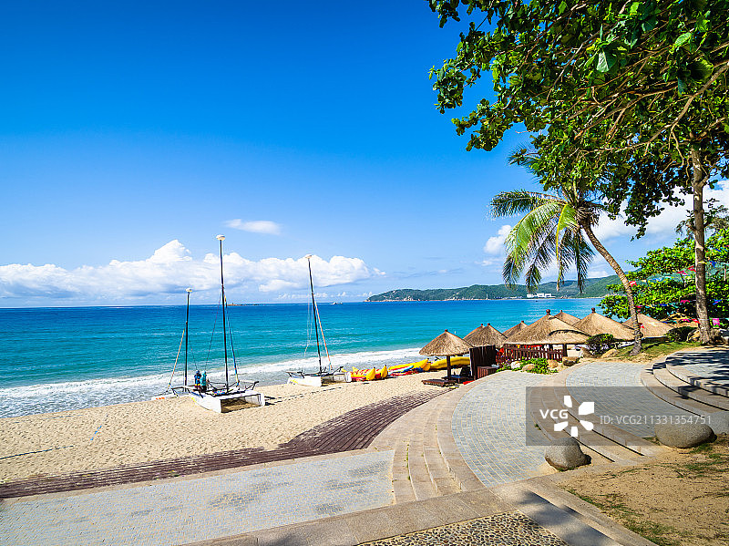三亚喜来登度假酒店海南省三亚市亚龙湾国家度假区图片素材