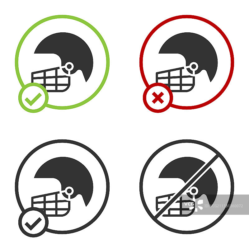 黑色美式橄榄球头盔图标图片素材