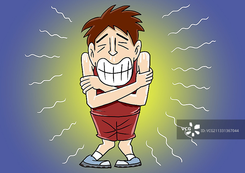 插画：失温图片素材