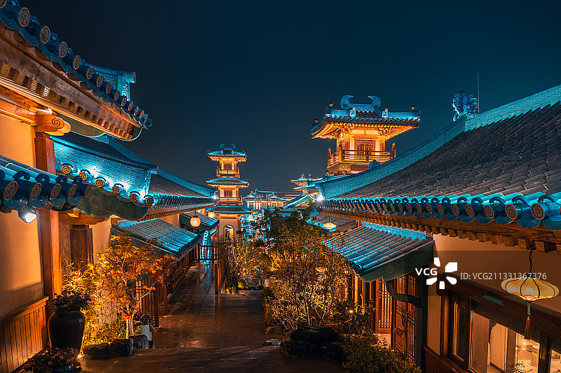 金陵小城图片素材