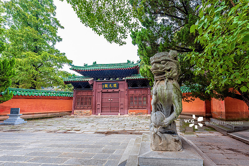 中国湖北荆州开元观图片素材