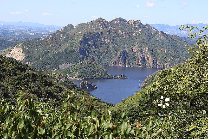 燕塞湖图片素材