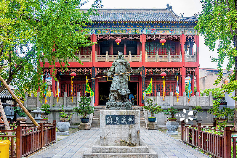 中国湖北荆州关帝庙图片素材