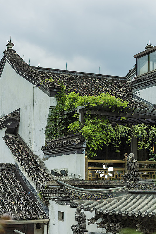 屋顶一角图片素材