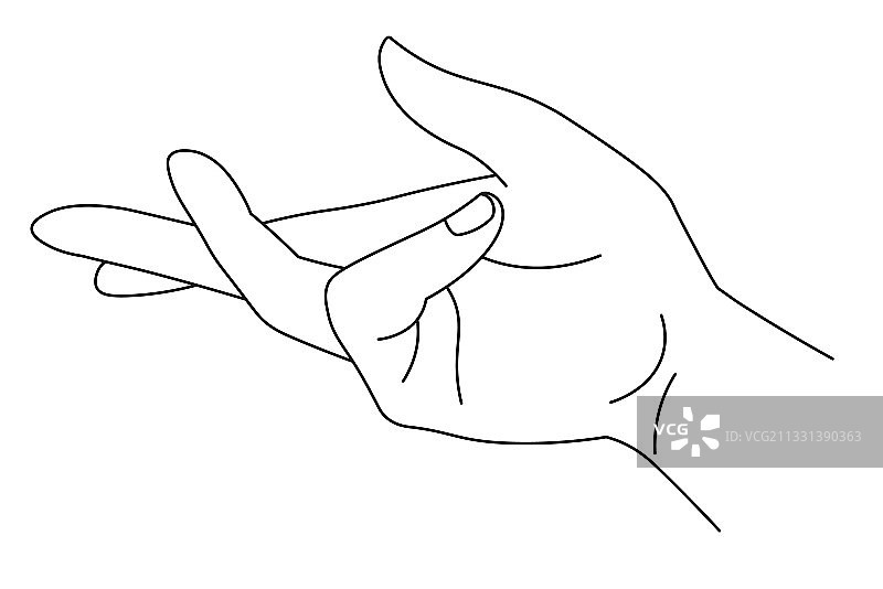 手展示手势手臂与手指图片素材