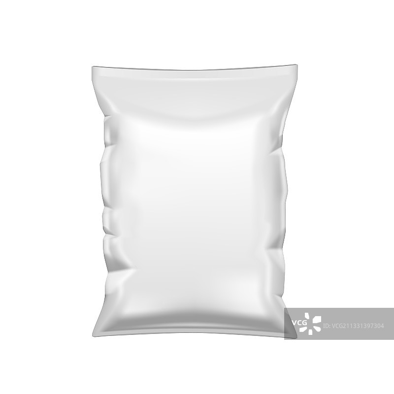 白色薯片塑料包装袋图片素材