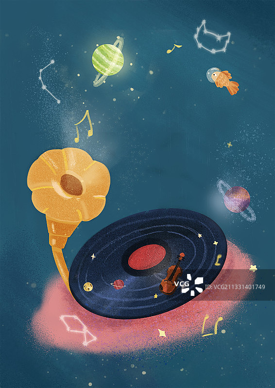 音乐宇宙图片素材