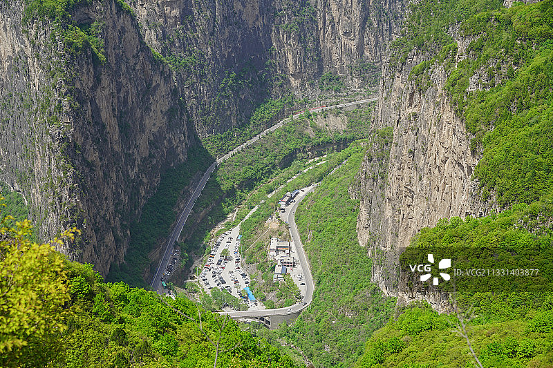 红豆杉大峡谷 晋城图片素材
