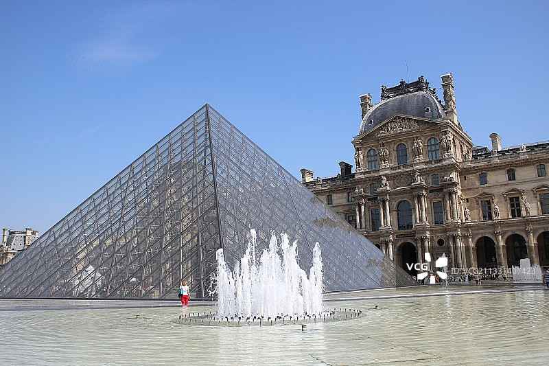 卢浮宫图片素材