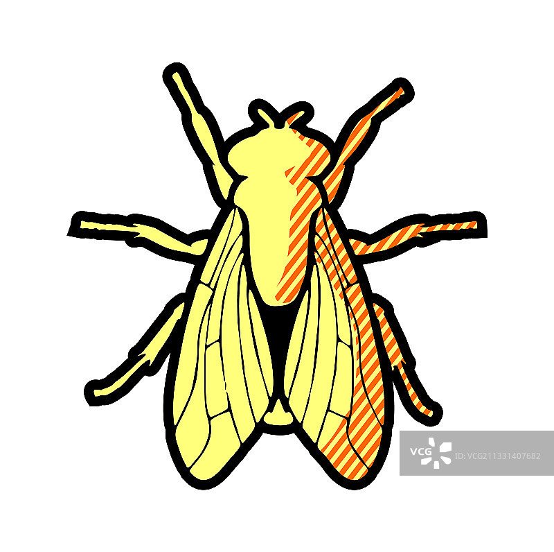 昆虫图标（黑色，已隔离）图片素材