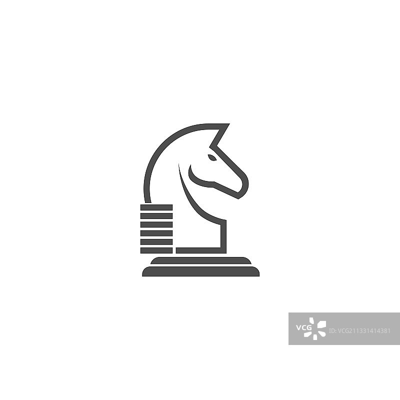 骏马标志图标设计模板图片素材