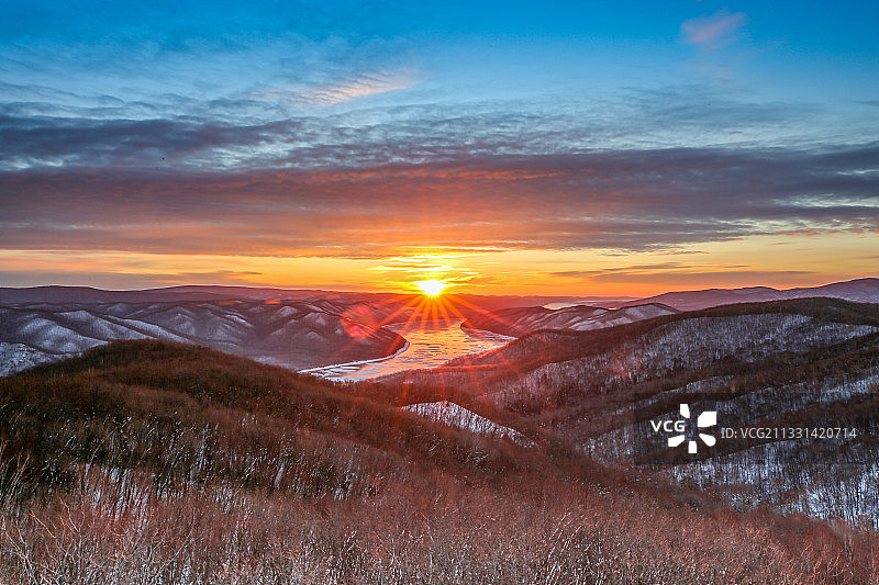 太平沟之冬图片素材