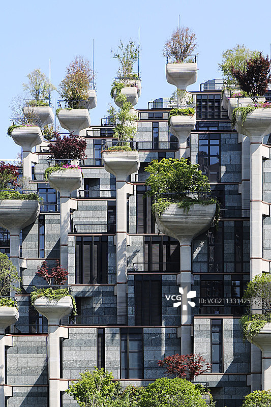 上海天安千树广场特写图片素材