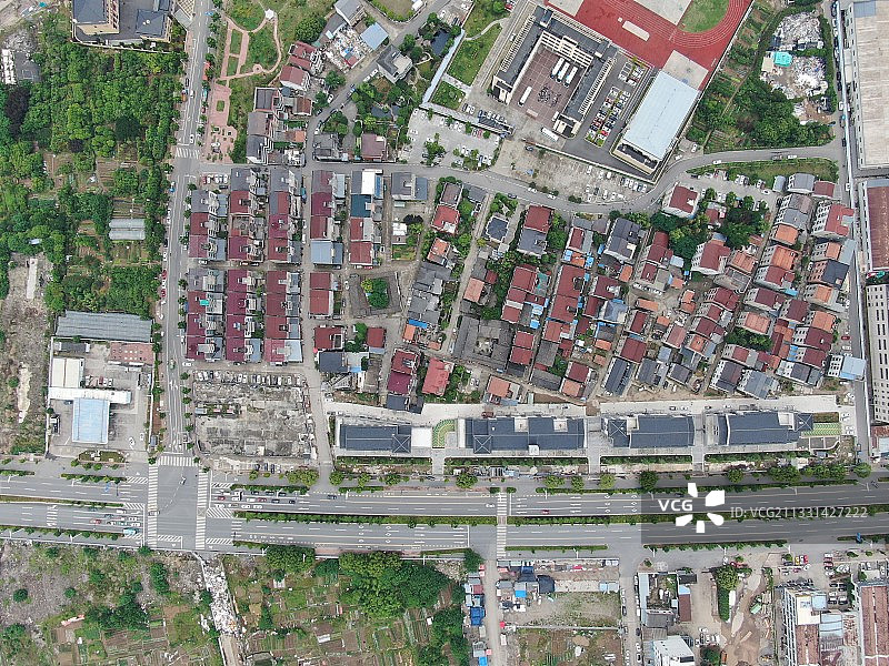 绍兴嵊州城南阮庙一带图片素材