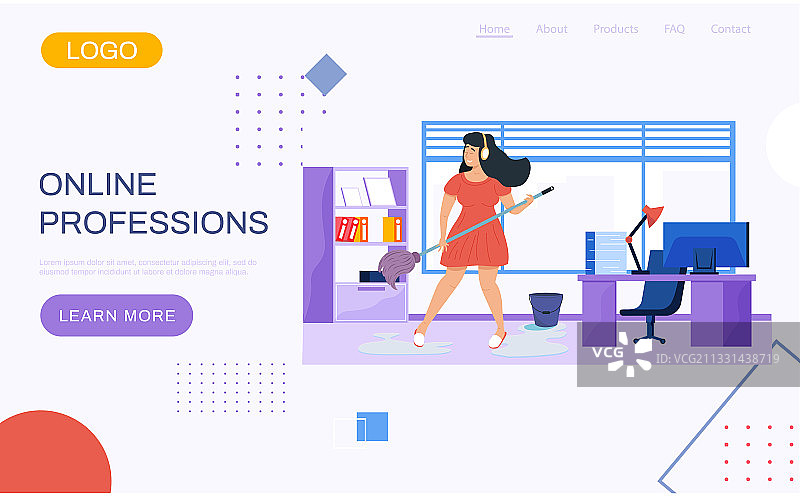 关于在线职业音乐家的网站图片素材