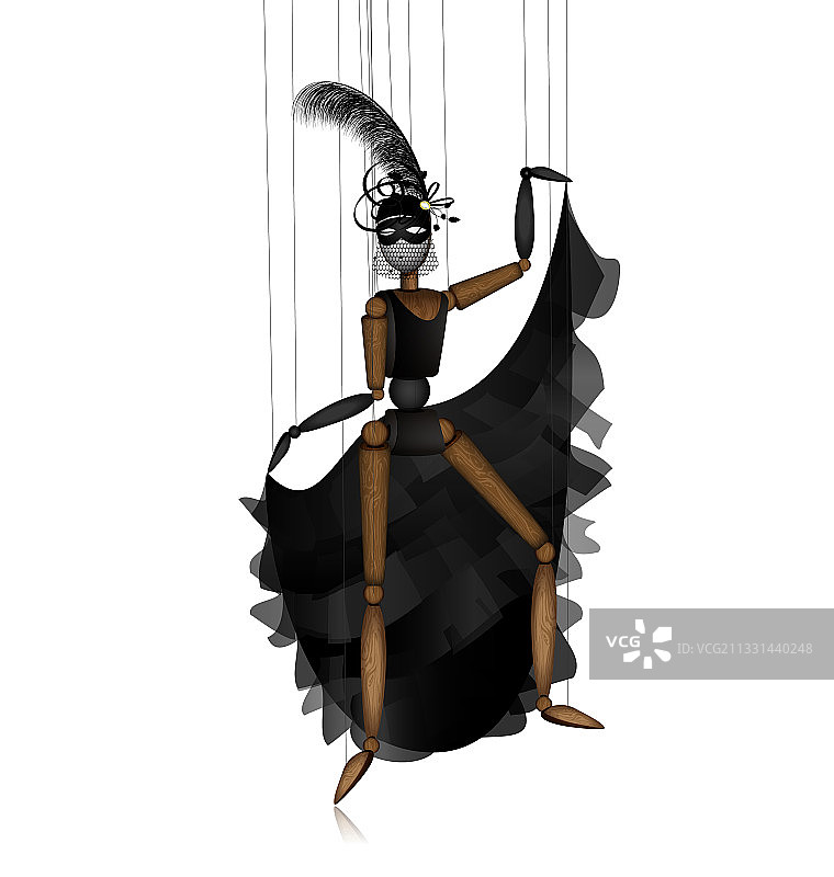 白色背景和木制元素图片素材