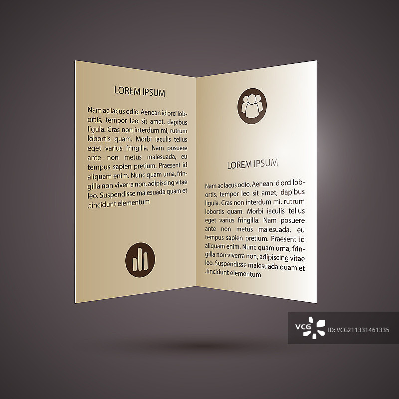 商业抽象纸质信息图表图片素材