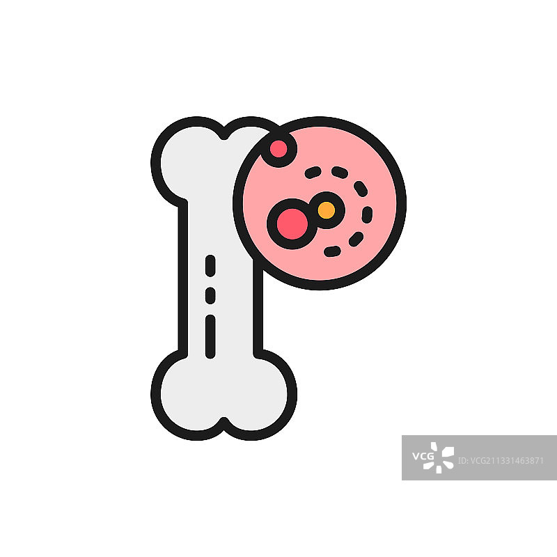 骨癌肉瘤恶性肿瘤医学图片素材