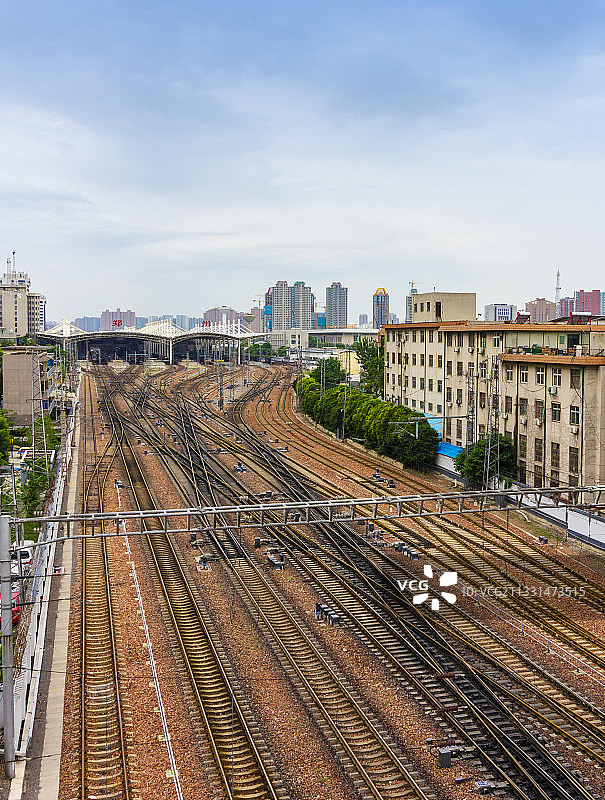 河南郑州火车站图片素材