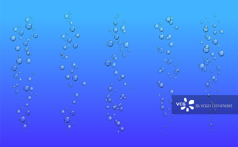 水下气泡三维特效图片素材