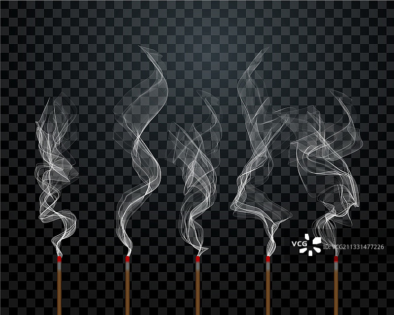 香薰棒烟雾背景图片素材