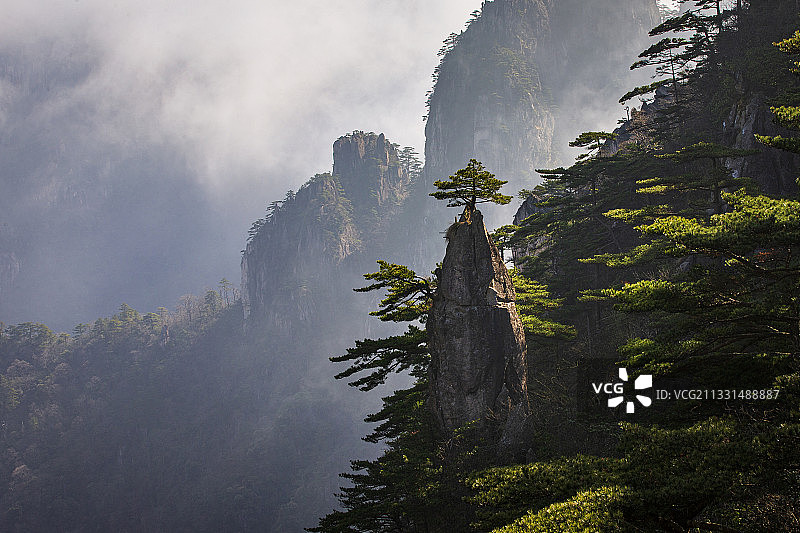 黄山风光图片素材