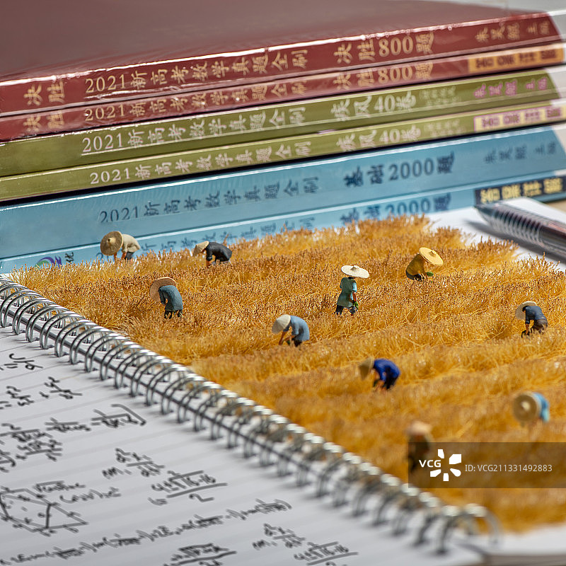 高考来临，犹记一分耕耘一分收获。图片素材