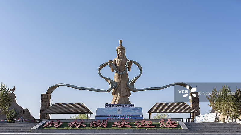 纳林湖景区 巴彦淖尔图片素材