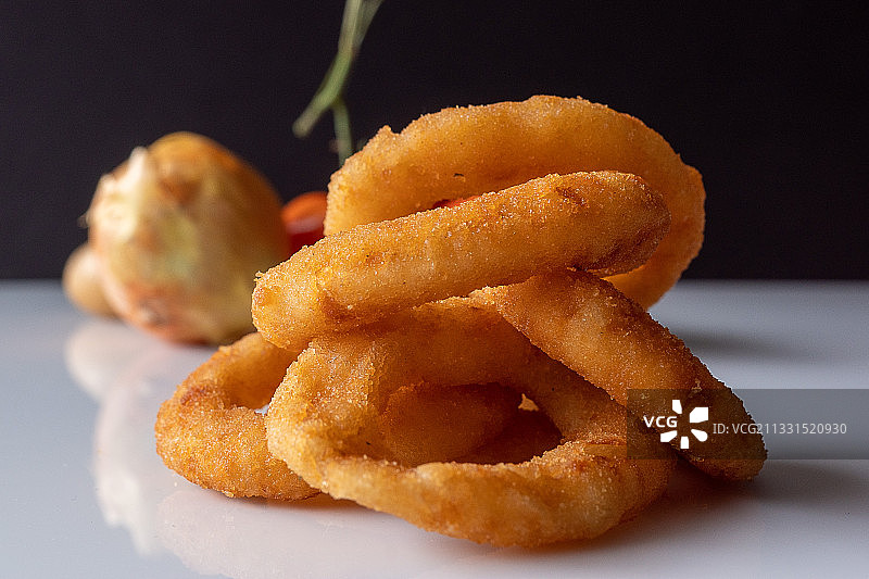 比利时炸物美食特写图片素材