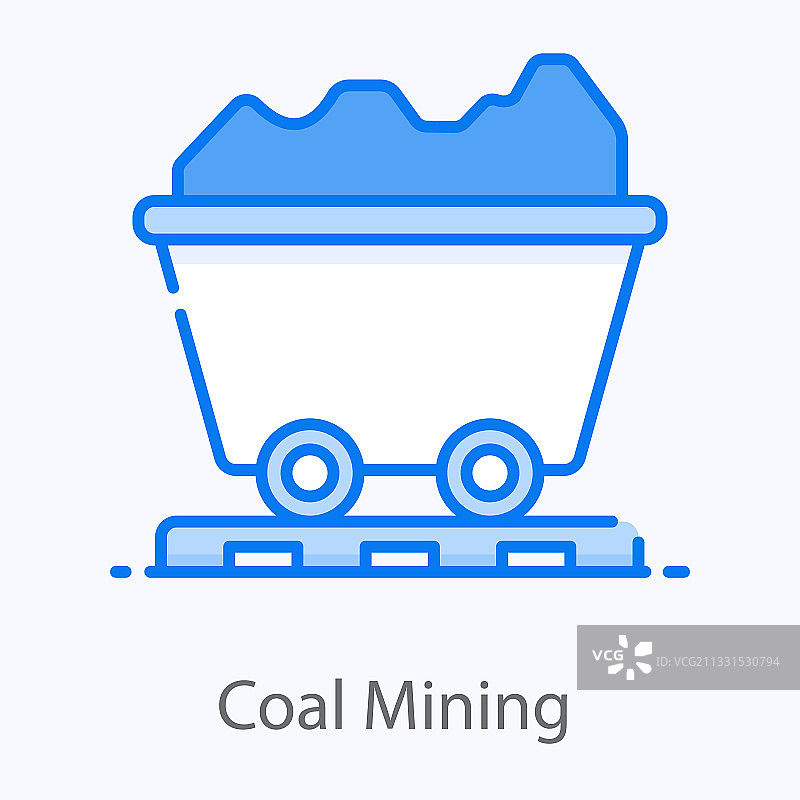 煤矿开采图片素材