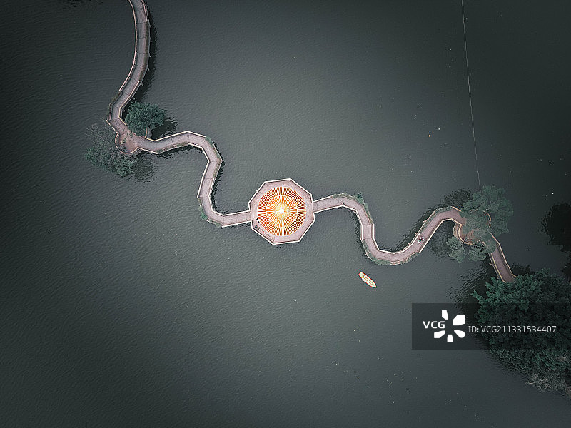 湖心亭图片素材