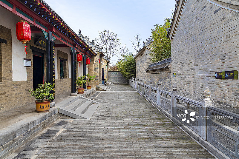 河南省郑州市新密市密县县衙内楼堂馆所图片素材