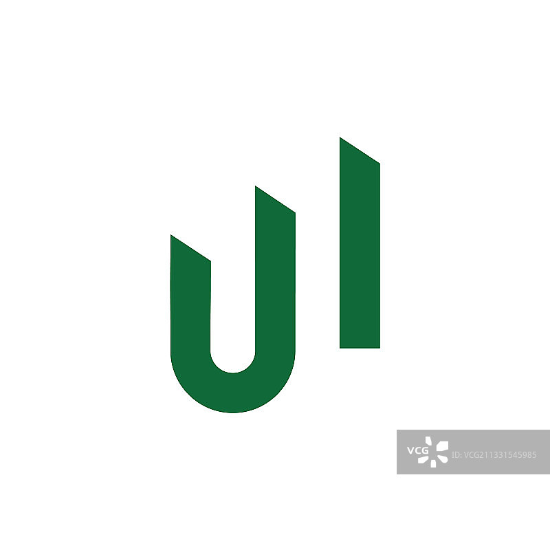 抽象条形图几何线条logo图片素材