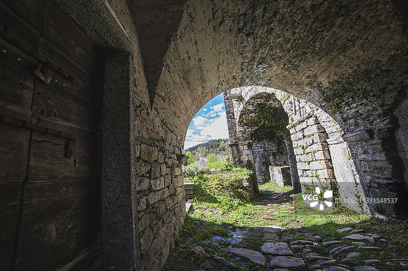 意大利巴切诺古遗址景色图片素材