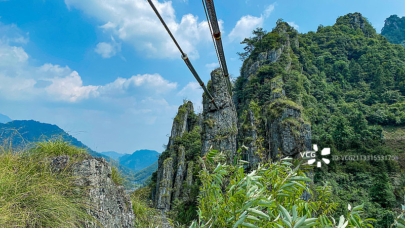 杭州·临安区·马啸乡十门峡·剑门景区图片素材
