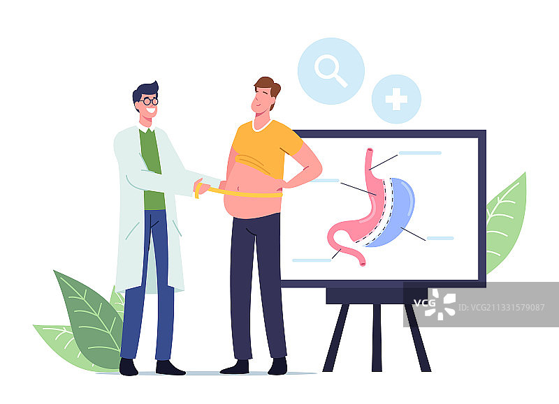 减肥药医生男性人物图片素材