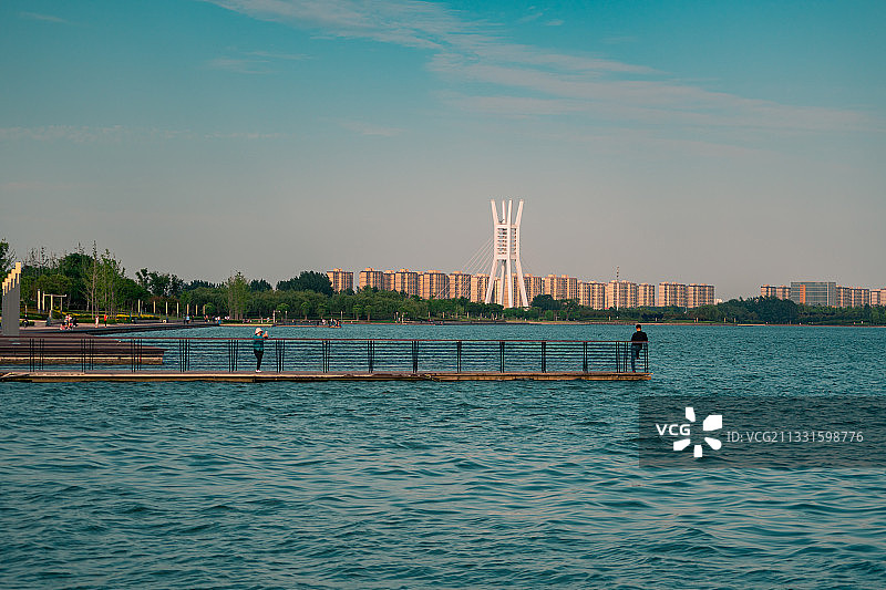 郑州北龙湖图片素材