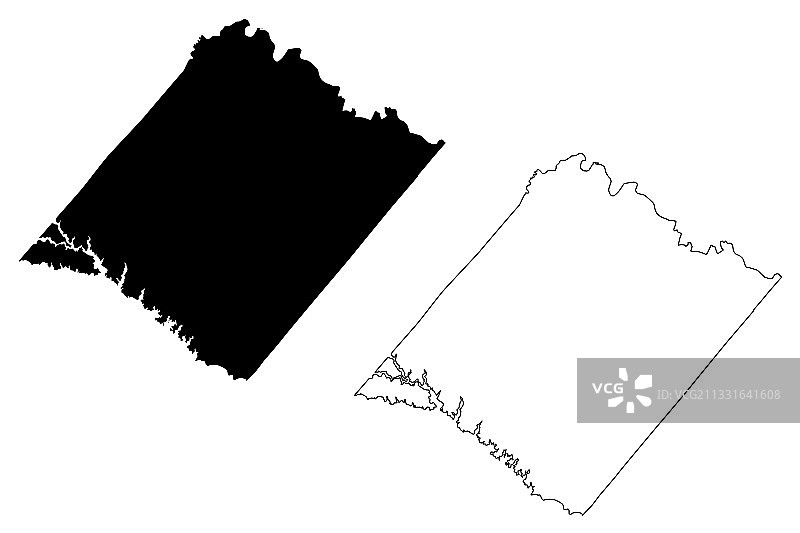 美国弗吉尼亚州斯波特西瓦尼亚县图片素材