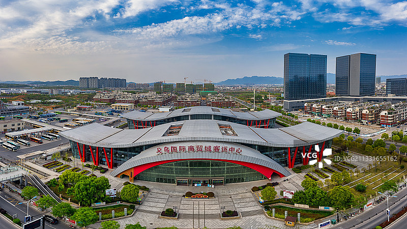 义乌国际商贸城客运中心图片素材