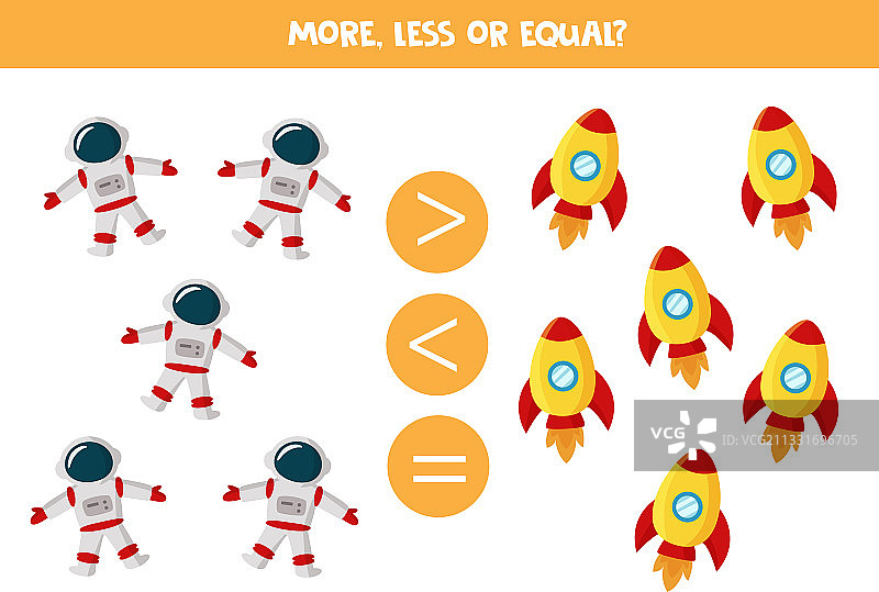 卡通火箭的多少等于图片素材