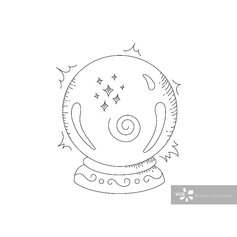 水晶球图片素材