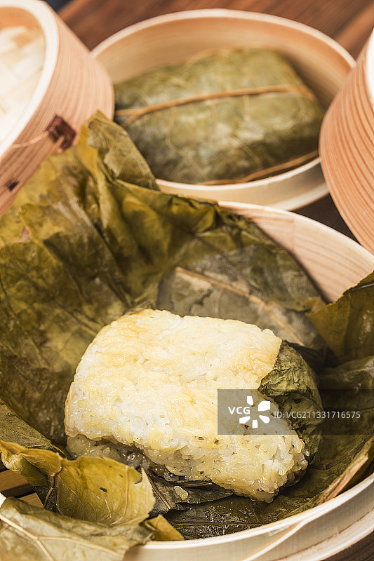 荷叶糯米鸡图片素材