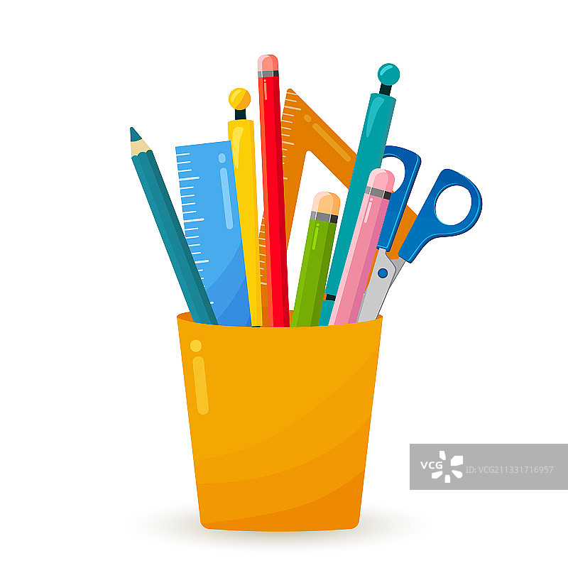 明亮办公教育设备杯子图片素材