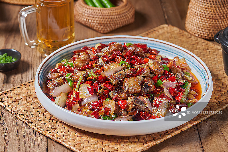 干锅排骨图片素材