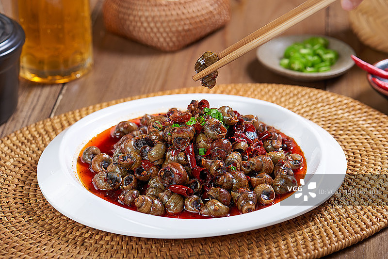 凉拌螺蛳图片素材