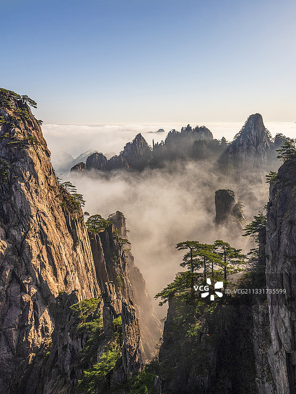 黄山风光图片素材