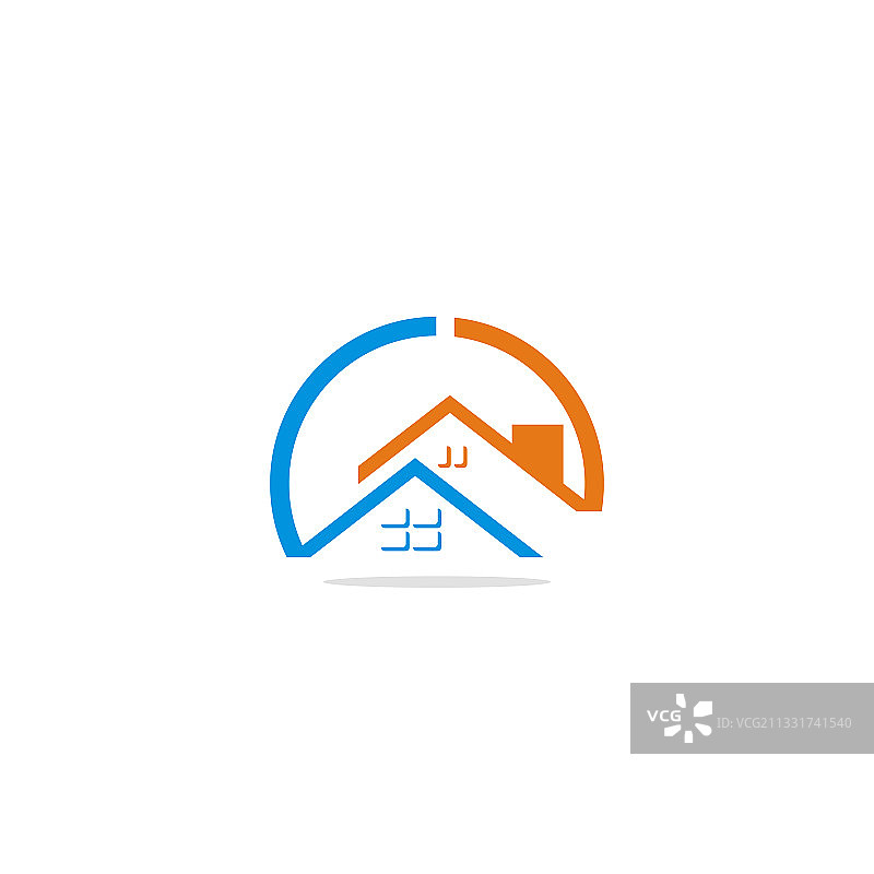 家居房地产公司logo图片素材