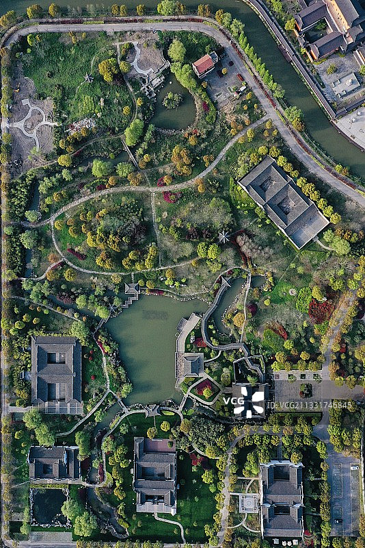 上海浦东高行牡丹园图片素材