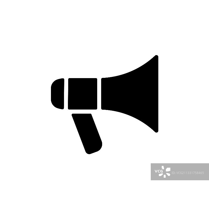 喇叭或扬声器标志符号图标图片素材